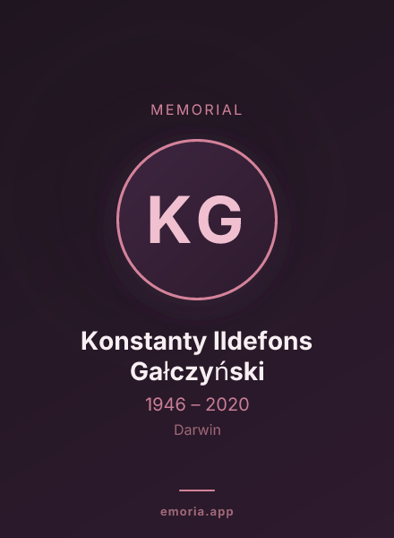 Memorial portrait of Konstanty Ildefons Gałczyński