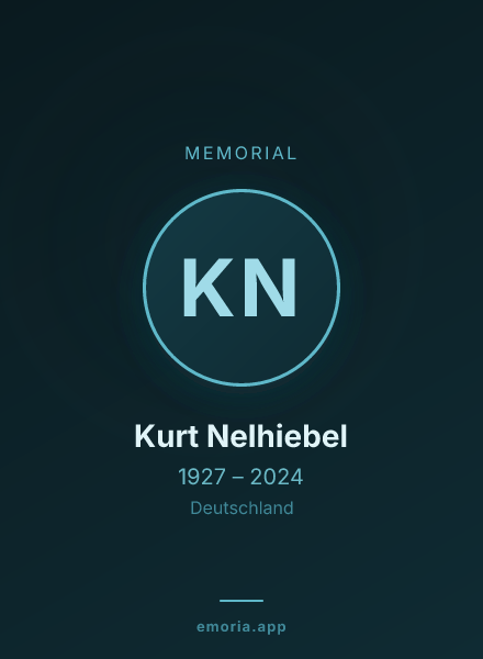 Memorial portrait of Kurt Nelhiebel