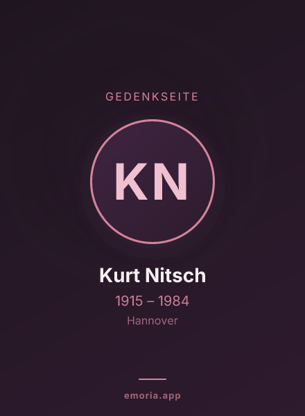 Gedenkportrait von Kurt Nitsch