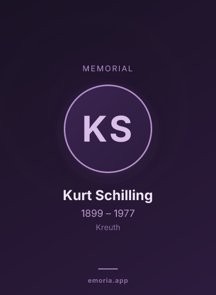 Memorial portrait of Kurt Schilling