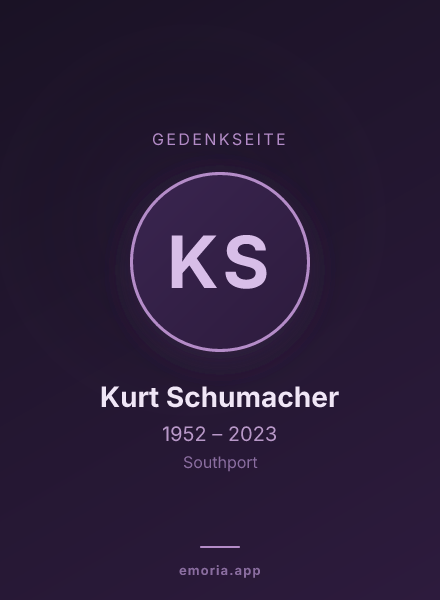 Gedenkportrait von Kurt Schumacher