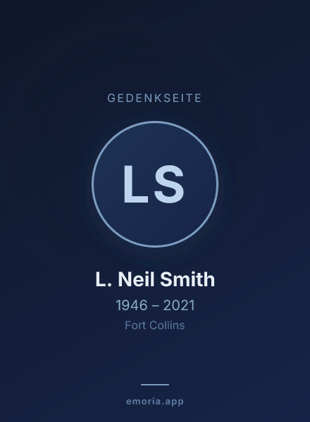 Gedenkportrait von L. Neil Smith