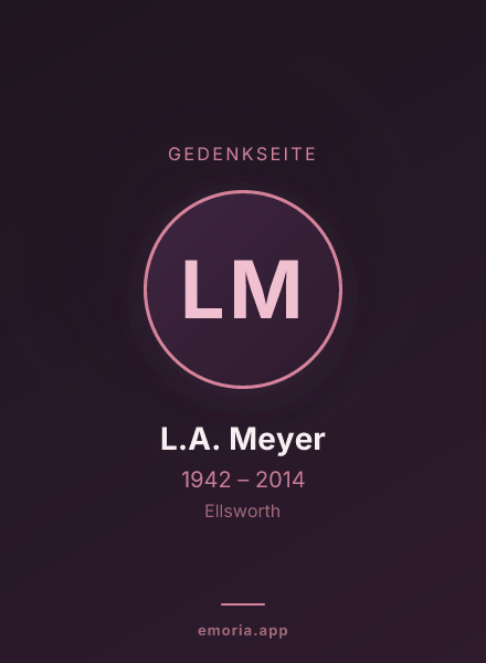Gedenkportrait von L.A. Meyer