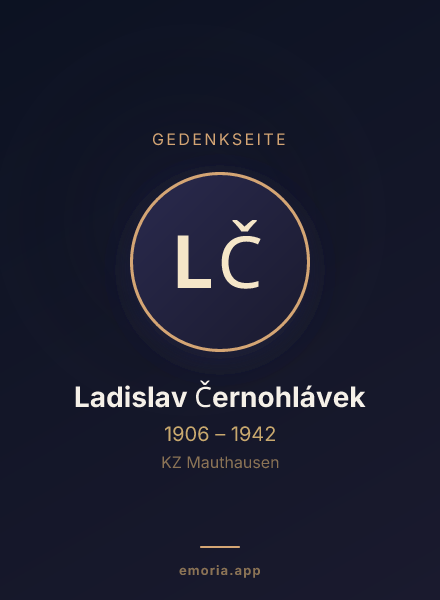 Gedenkportrait von Ladislav Černohlávek