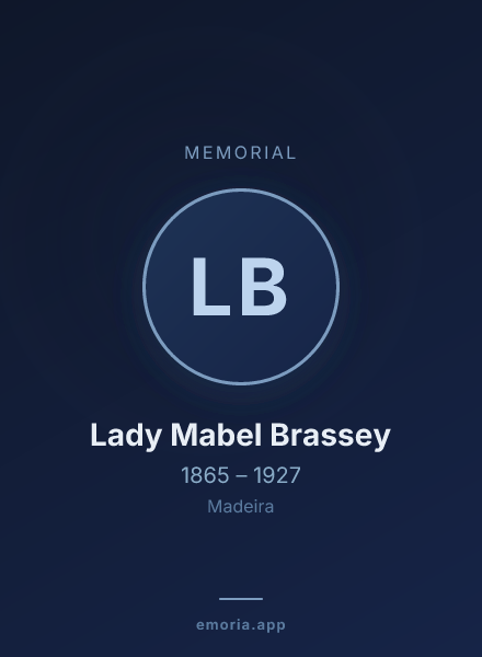 Memorial portrait of Lady Mabel Brassey