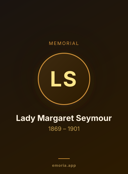 Memorial portrait of Lady Margaret Seymour