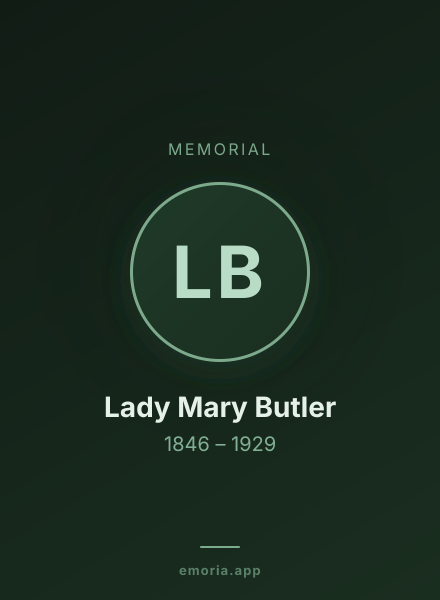 Memorial portrait of Lady Mary Butler