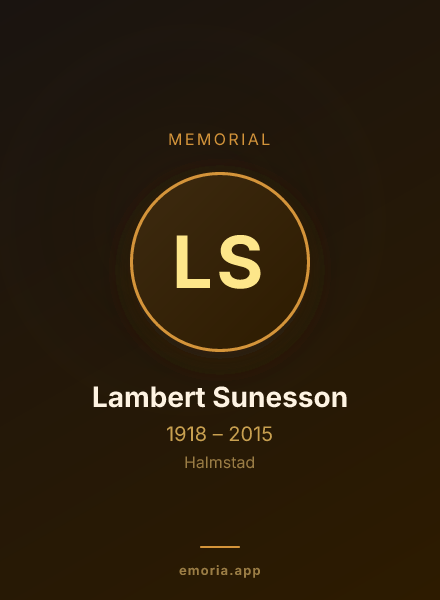 Memorial portrait of Lambert Sunesson