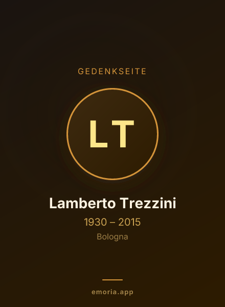 Gedenkportrait von Lamberto Trezzini