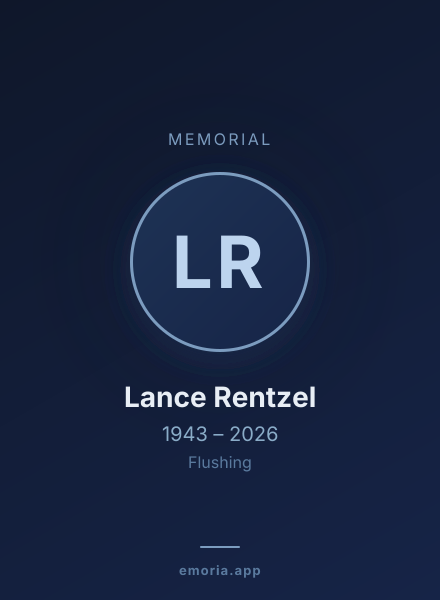 Memorial portrait of Lance Rentzel