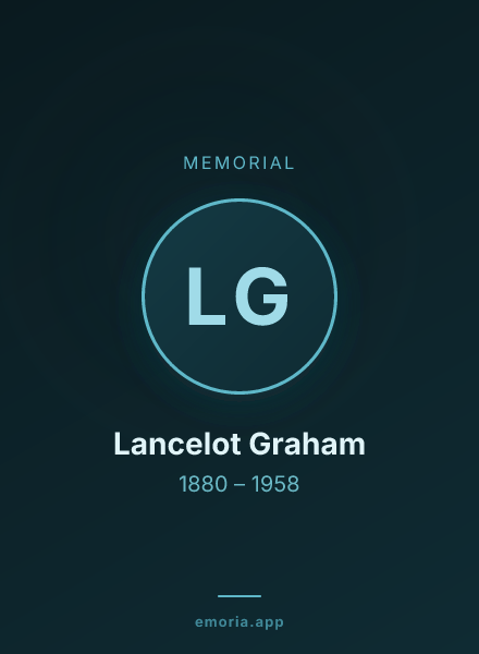 Memorial portrait of Lancelot Graham
