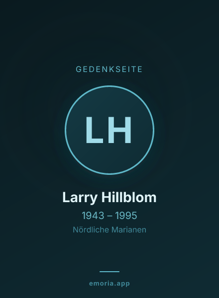 Gedenkportrait von Larry Hillblom