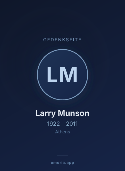 Gedenkportrait von Larry Munson