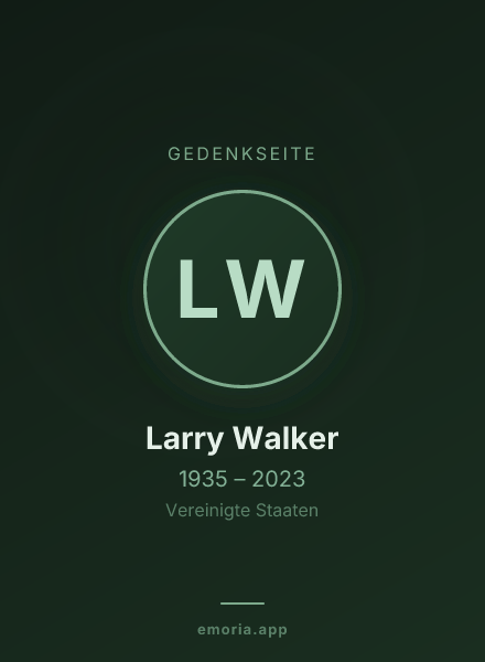 Gedenkportrait von Larry Walker