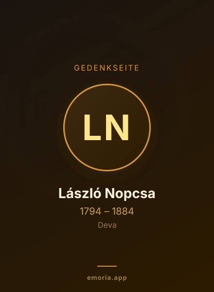 Gedenkportrait von László Nopcsa