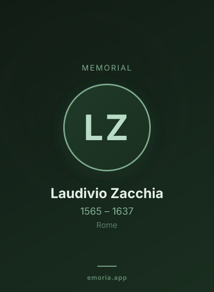 Memorial portrait of Laudivio Zacchia