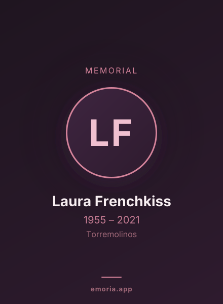 Memorial portrait of Laura Frenchkiss