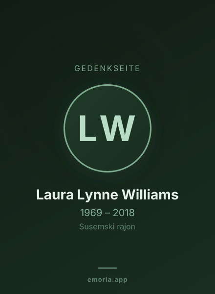 Gedenkportrait von Laura Lynne Williams