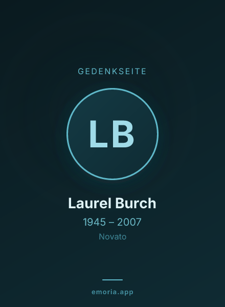 Gedenkportrait von Laurel Burch