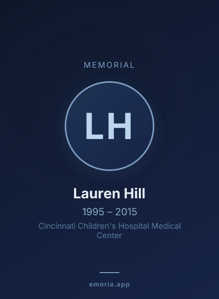 Memorial portrait of Lauren Hill