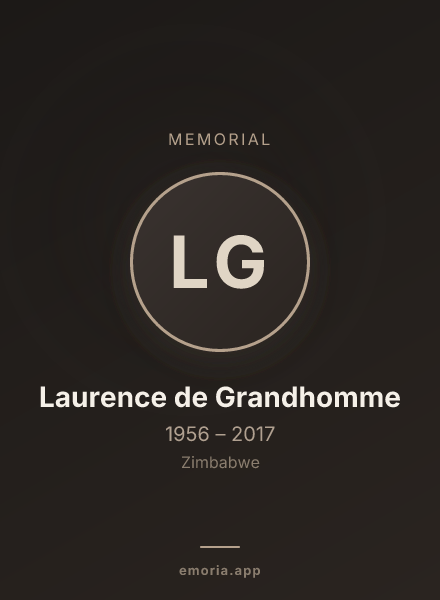 Memorial portrait of Laurence de Grandhomme