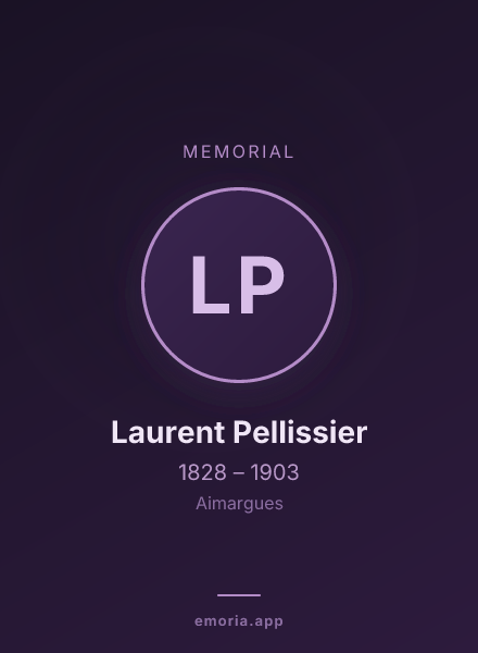 Memorial portrait of Laurent Pellissier