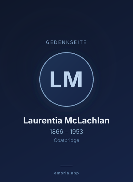 Gedenkportrait von Laurentia McLachlan