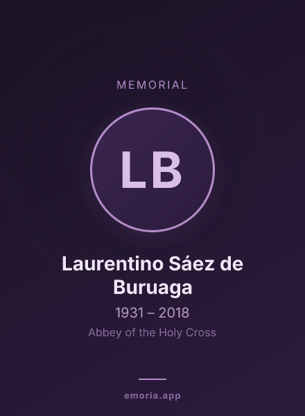 Memorial portrait of Laurentino Sáez de Buruaga