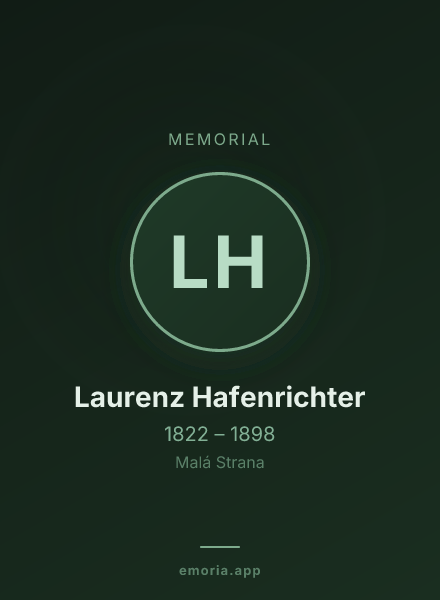 Memorial portrait of Laurenz Hafenrichter