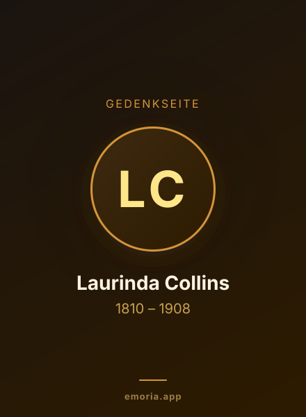 Gedenkportrait von Laurinda Collins