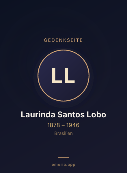 Gedenkportrait von Laurinda Santos Lobo