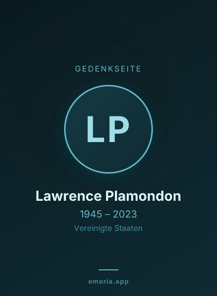 Gedenkportrait von Lawrence Plamondon