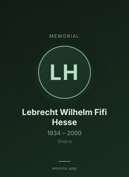 Memorial portrait of Lebrecht Wilhelm Fifi Hesse