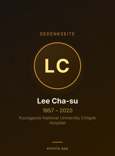 Gedenkportrait von Lee Cha-su