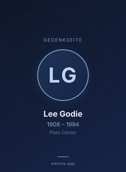 Gedenkportrait von Lee Godie