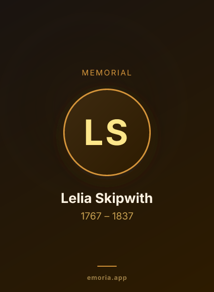 Memorial portrait of Lelia Skipwith