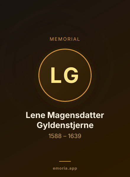 Memorial portrait of Lene Magensdatter Gyldenstjerne