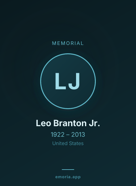 Memorial portrait of Leo Branton Jr.