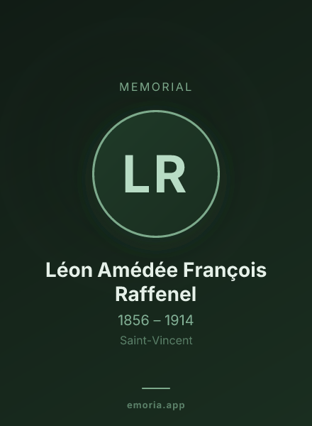 Memorial portrait of Léon Amédée François Raffenel
