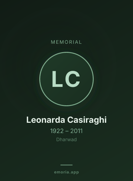 Memorial portrait of Leonarda Casiraghi