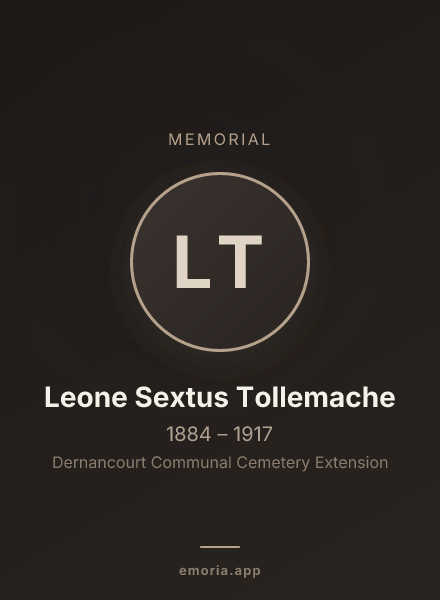 Memorial portrait of Leone Sextus Tollemache