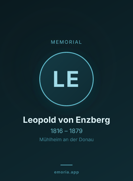 Memorial portrait of Leopold von Enzberg