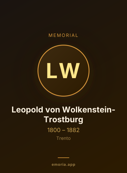 Memorial portrait of Leopold von Wolkenstein-Trostburg