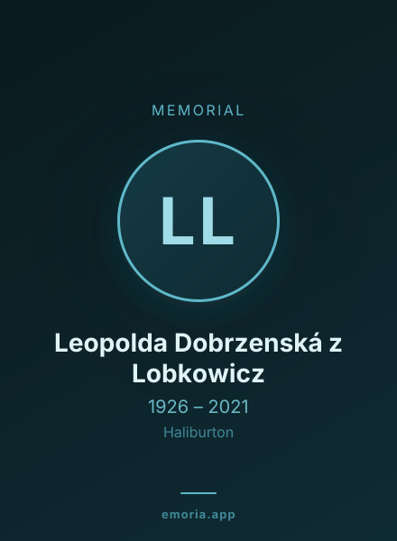 Memorial portrait of Leopolda Dobrzenská z Lobkowicz