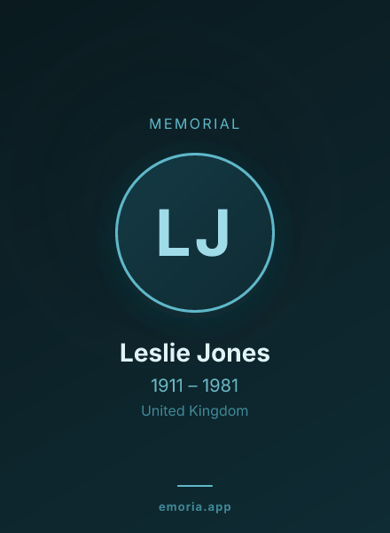 Memorial portrait of Leslie Jones