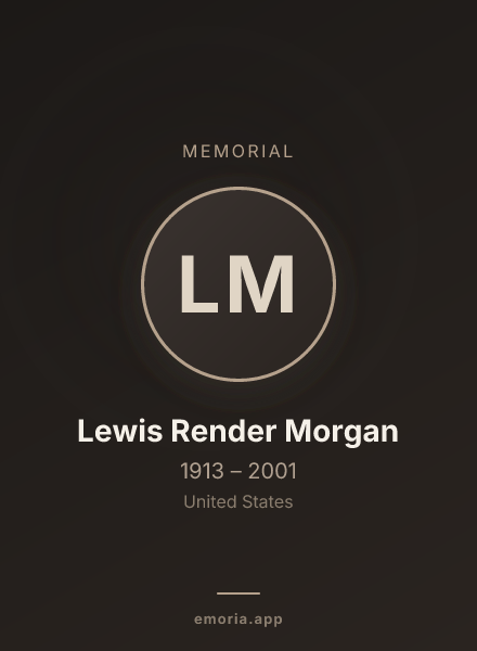 Memorial portrait of Lewis Render Morgan