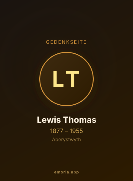 Gedenkportrait von Lewis Thomas