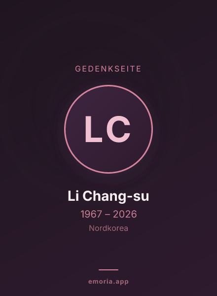 Gedenkportrait von Li Chang-su