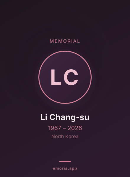 Memorial portrait of Li Chang-su
