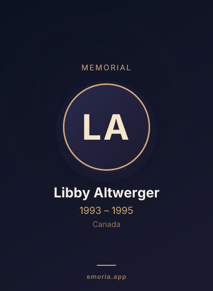 Memorial portrait of Libby Altwerger